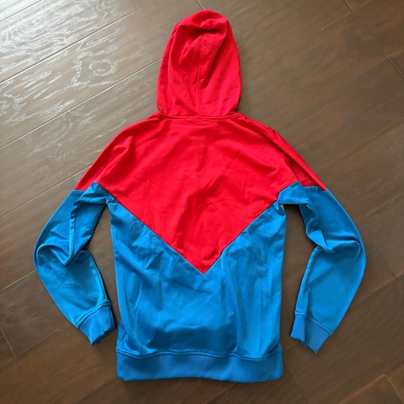 Adidas Originals Retro Vintage Red White & Blue Hoodie - Picture 12 of 13